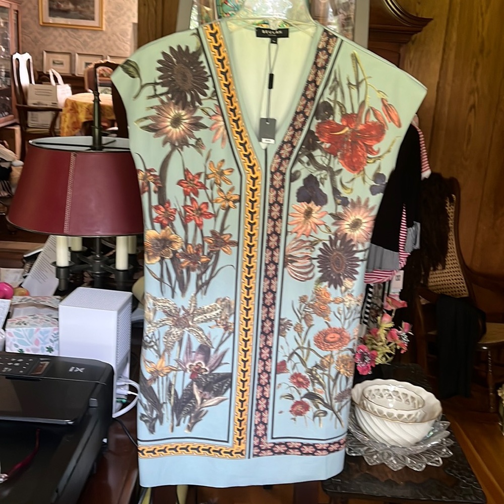 Beulah floral shift dress